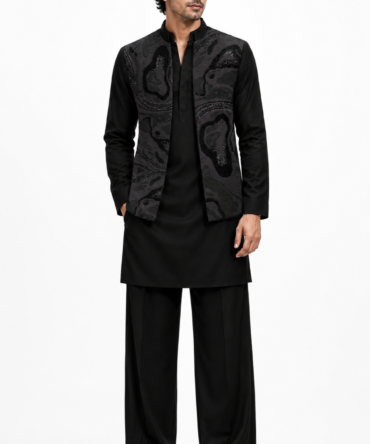 Midnight Camouflage Kurta Pant